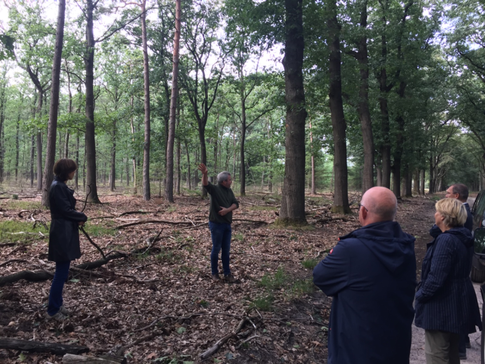 stikstof werkbezoek hoge veluwe